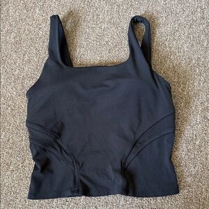 Black Sleeveless Top